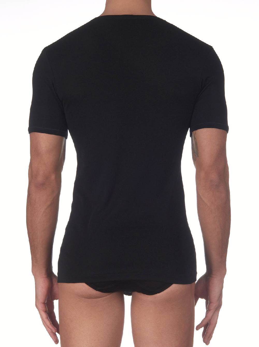 Oscalito T-shirt in cotone con scollo a V 742 Pezzi Unici