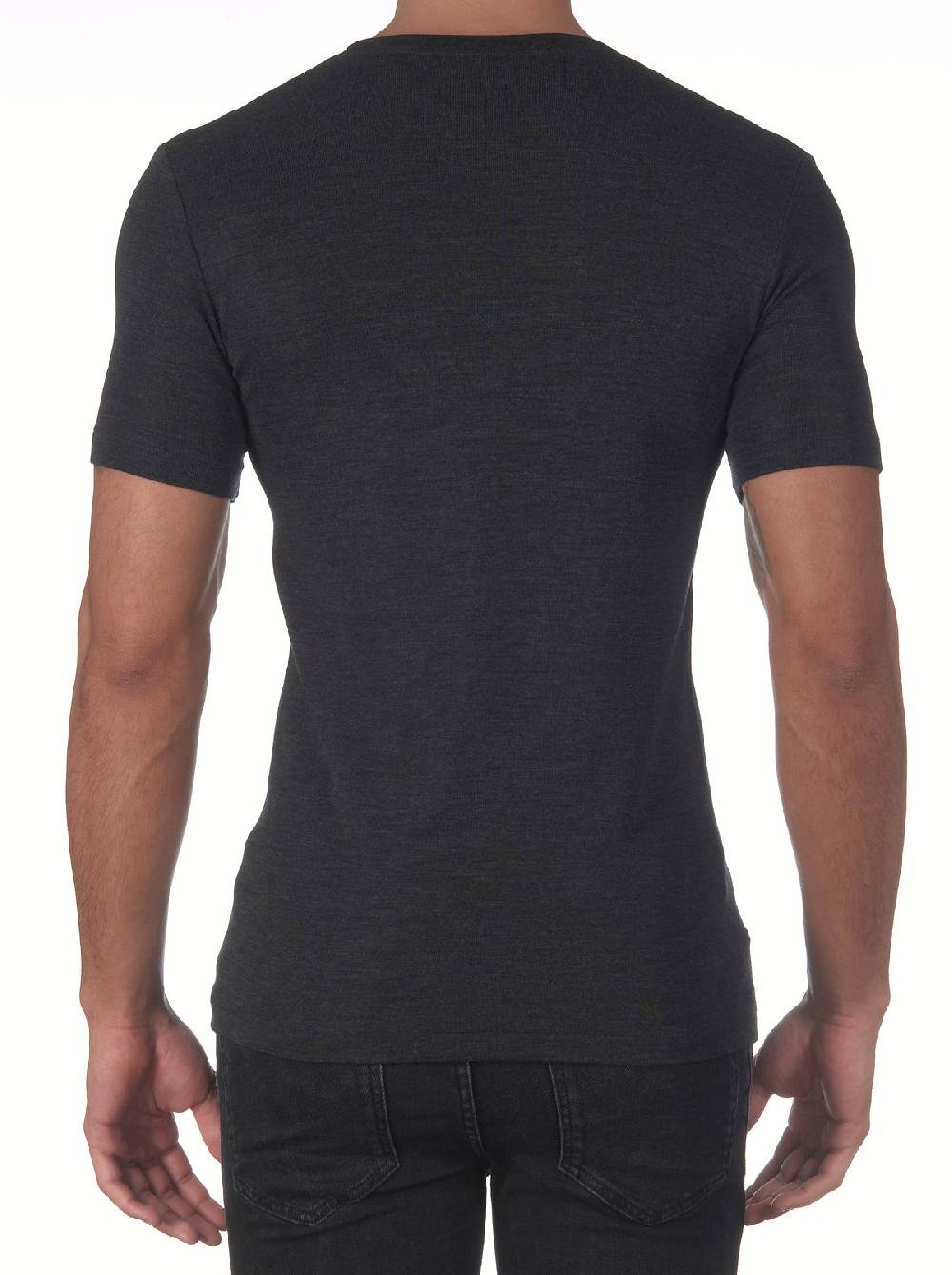 Oscalito T-shirt con scollo a V in lana e seta Affare Del Giorno