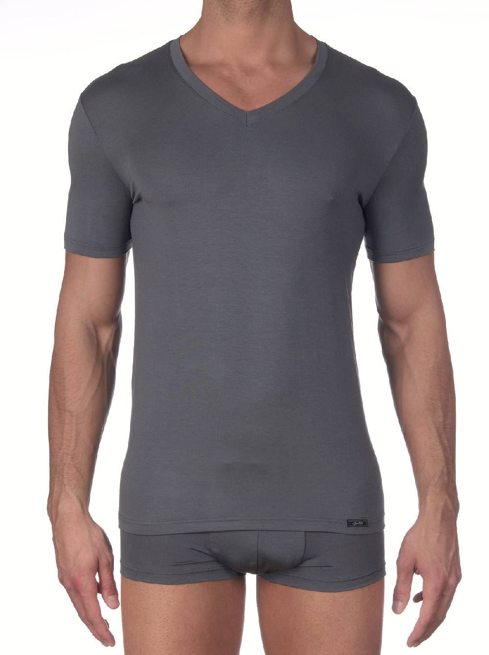 Oscalito T-shirt con scollo a V in micromodal 1576 Offerta
