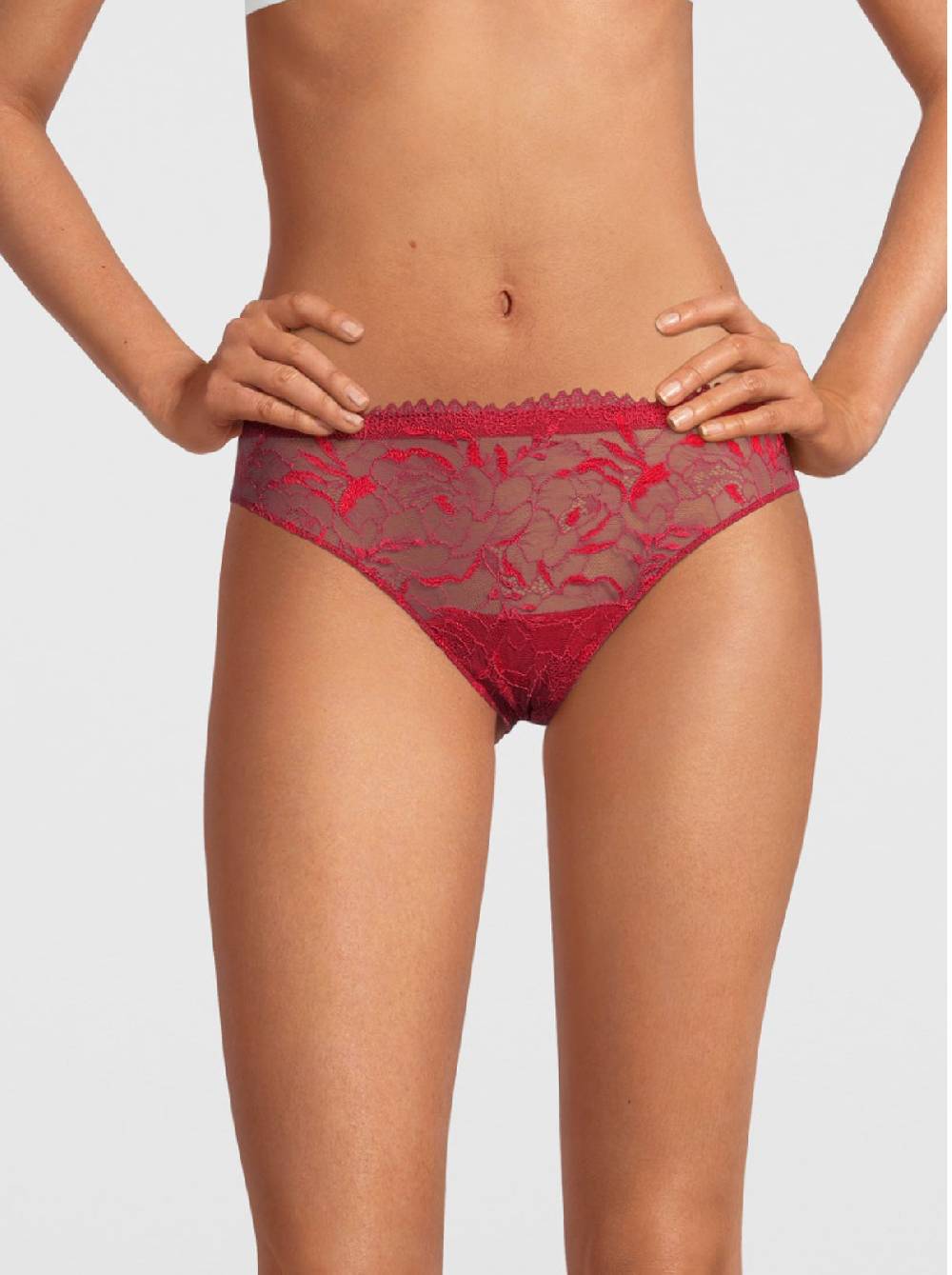 Oscalito Slip Vita Bassa con Pizzo 5878 Nuova