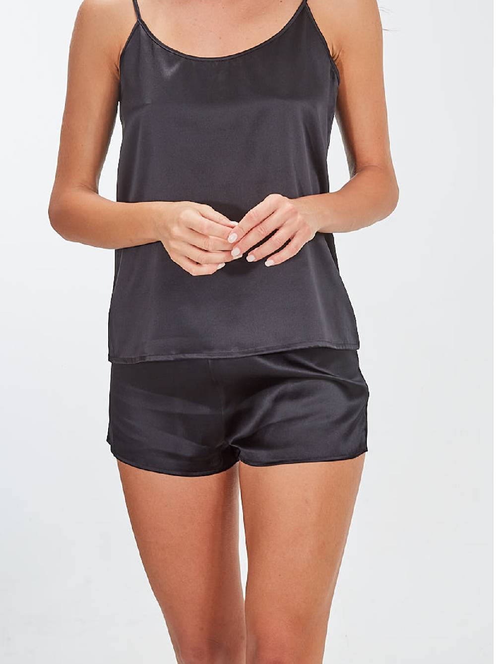 Oscalito Shorts in seta elasticizzata 10303 Qualità