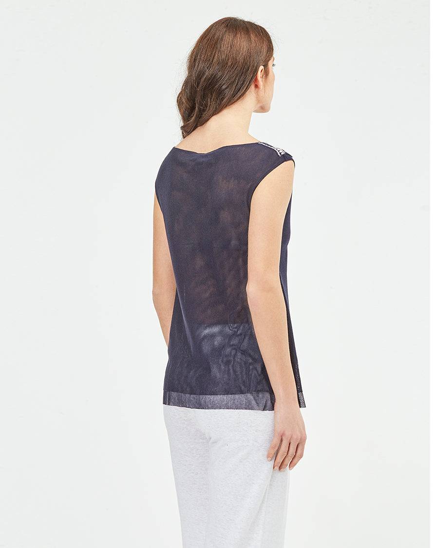 Oscalito Top 100% Tulle Cotone 5744 Italia