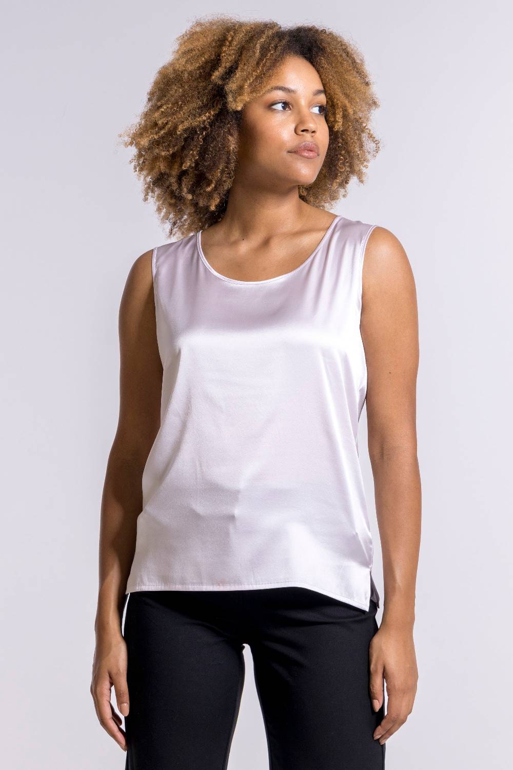 Oscalito Top donna in seta elasticizzata 10306 2025