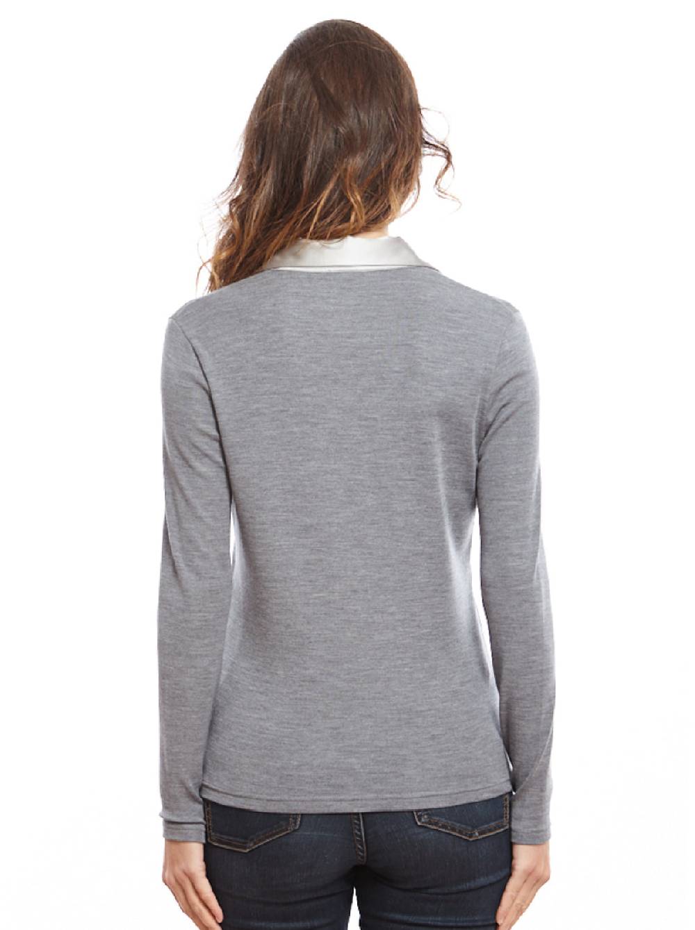 Oscalito Polo manica lunga donna piatta 6352 Acquista Ora