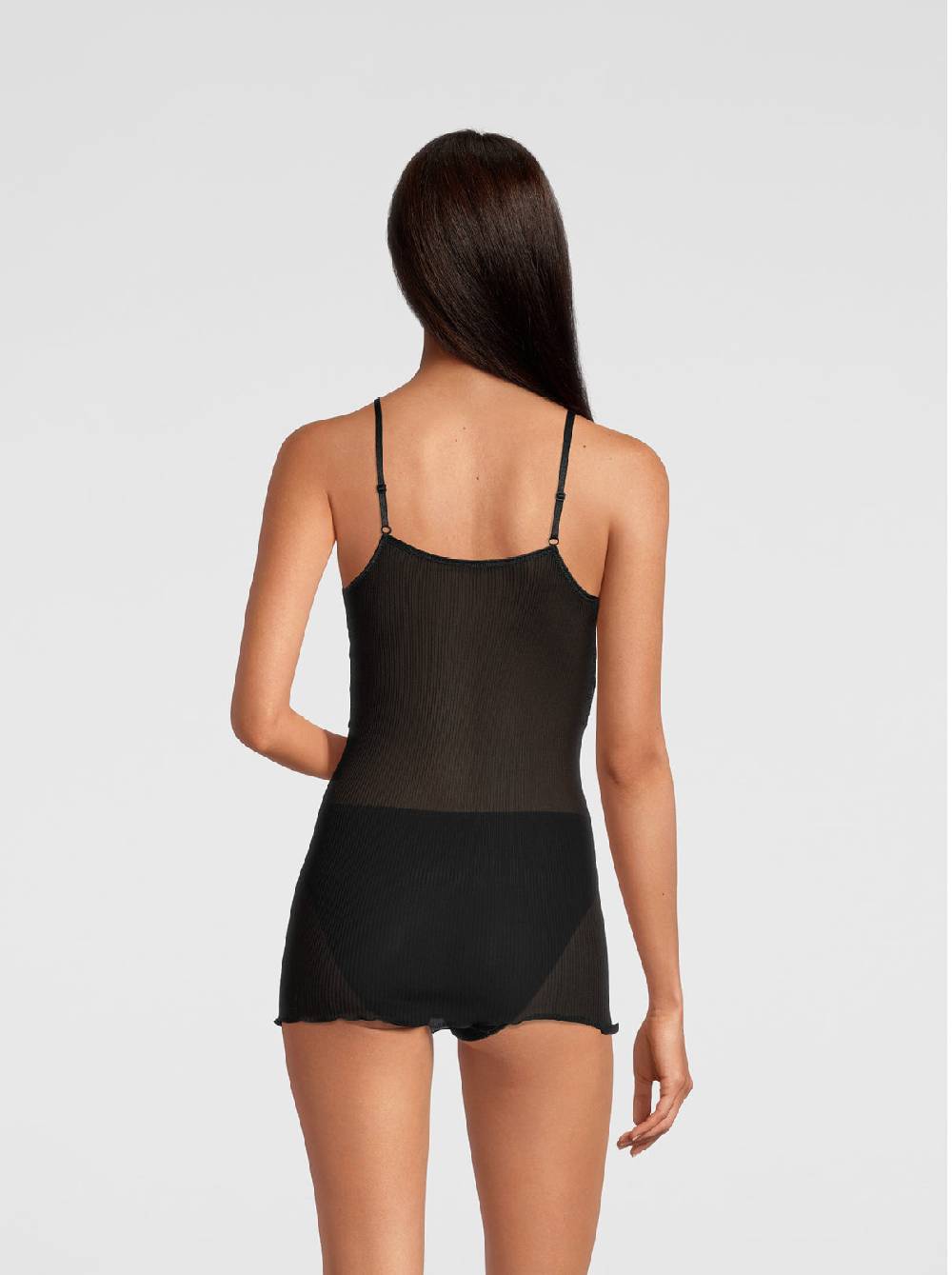 Oscalito Canotta in Pura Seta con Pizzo Leavers 9460 Offerte