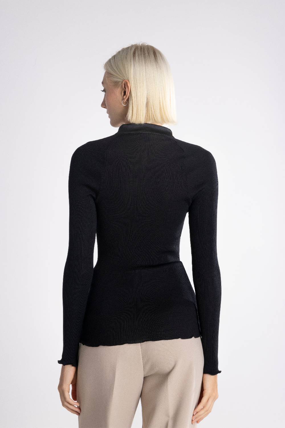 Oscalito Maglia a maniche lunghe Donna70% Lana , 30% Seta 6871 Affare Del Giorno