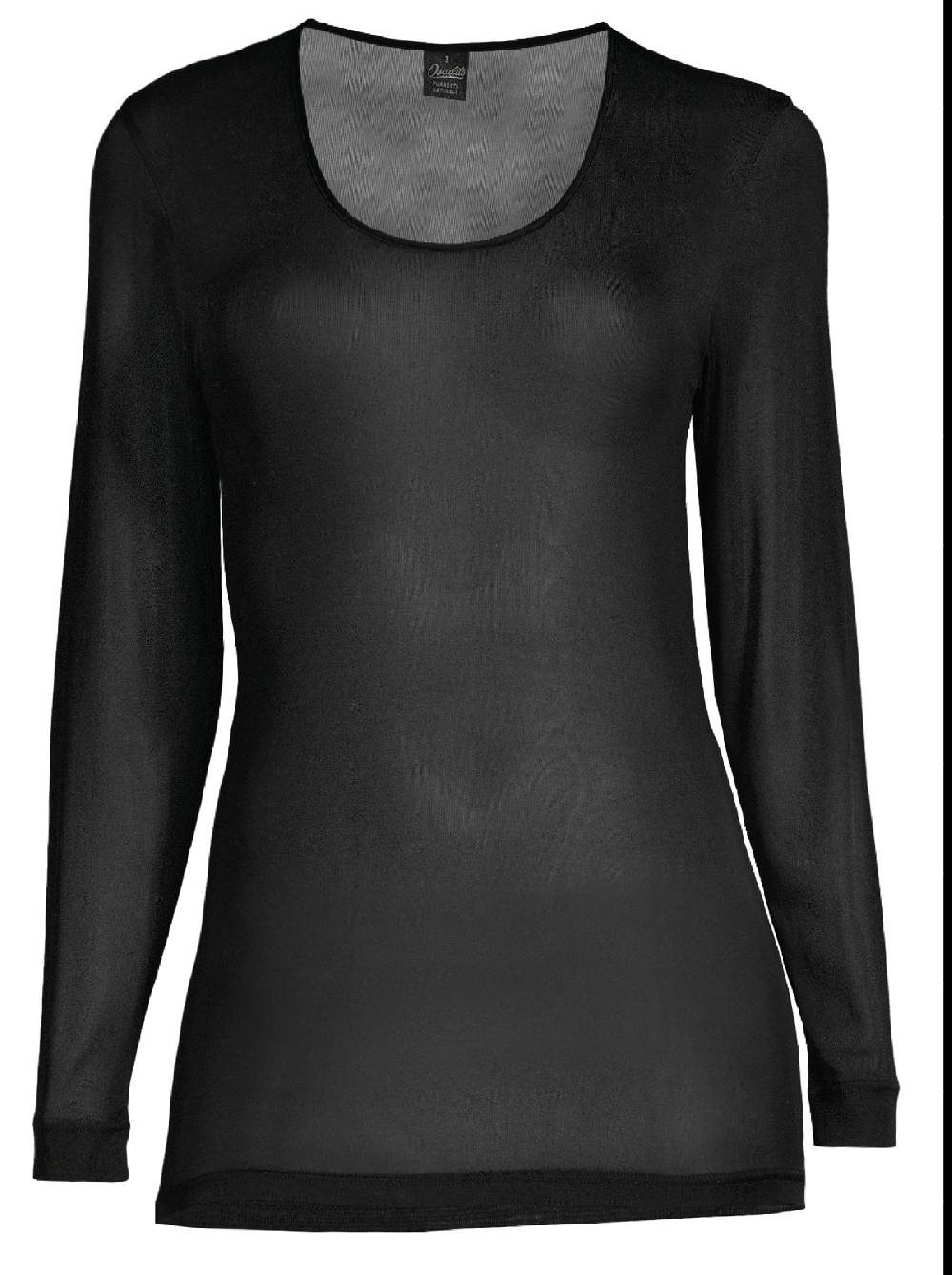 Oscalito Camicia a maniche lunghe in pura seta 4486 Sottocosto
