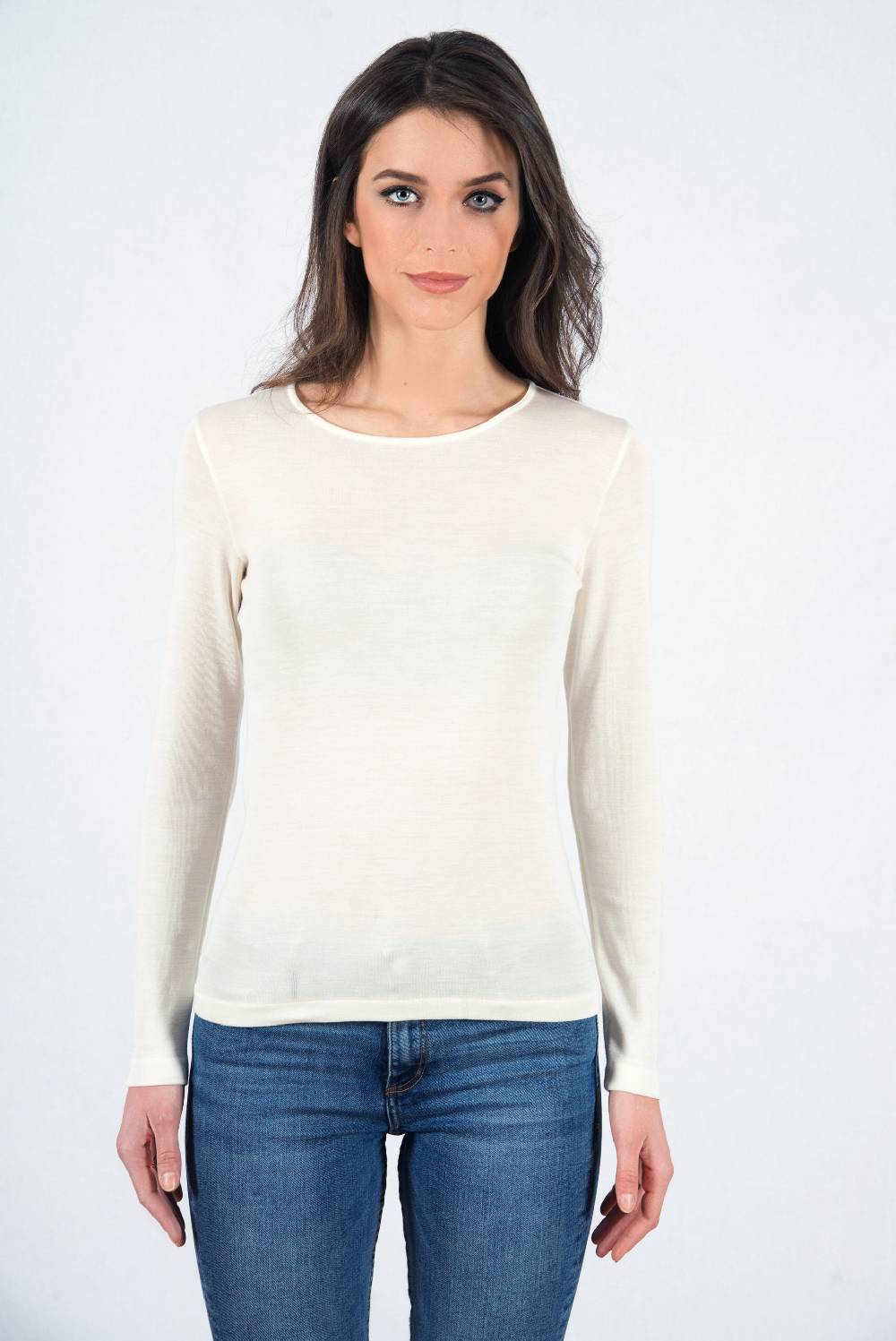Oscalito Camicia a maniche lunghe lana e seta 3476 Presa
