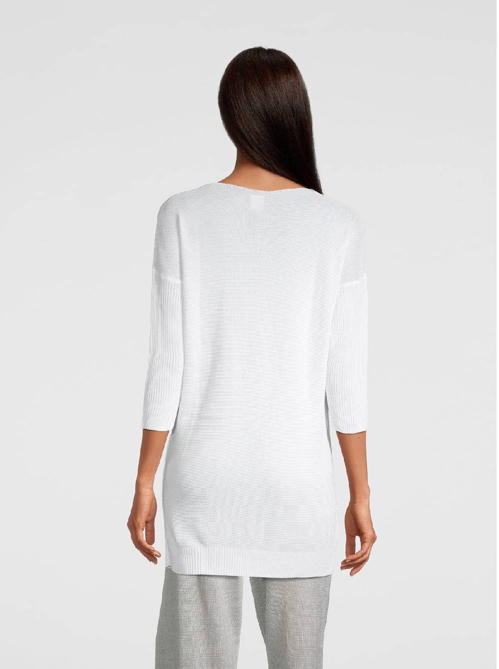 Oscalito Maglia maxi manica lunga in maglia tricot 6598 In Vendita