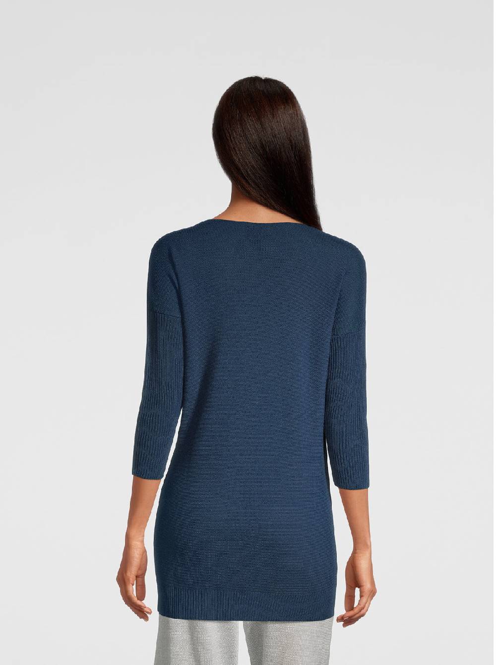Oscalito Maglia maxi manica lunga in maglia tricot 6598 In Vendita