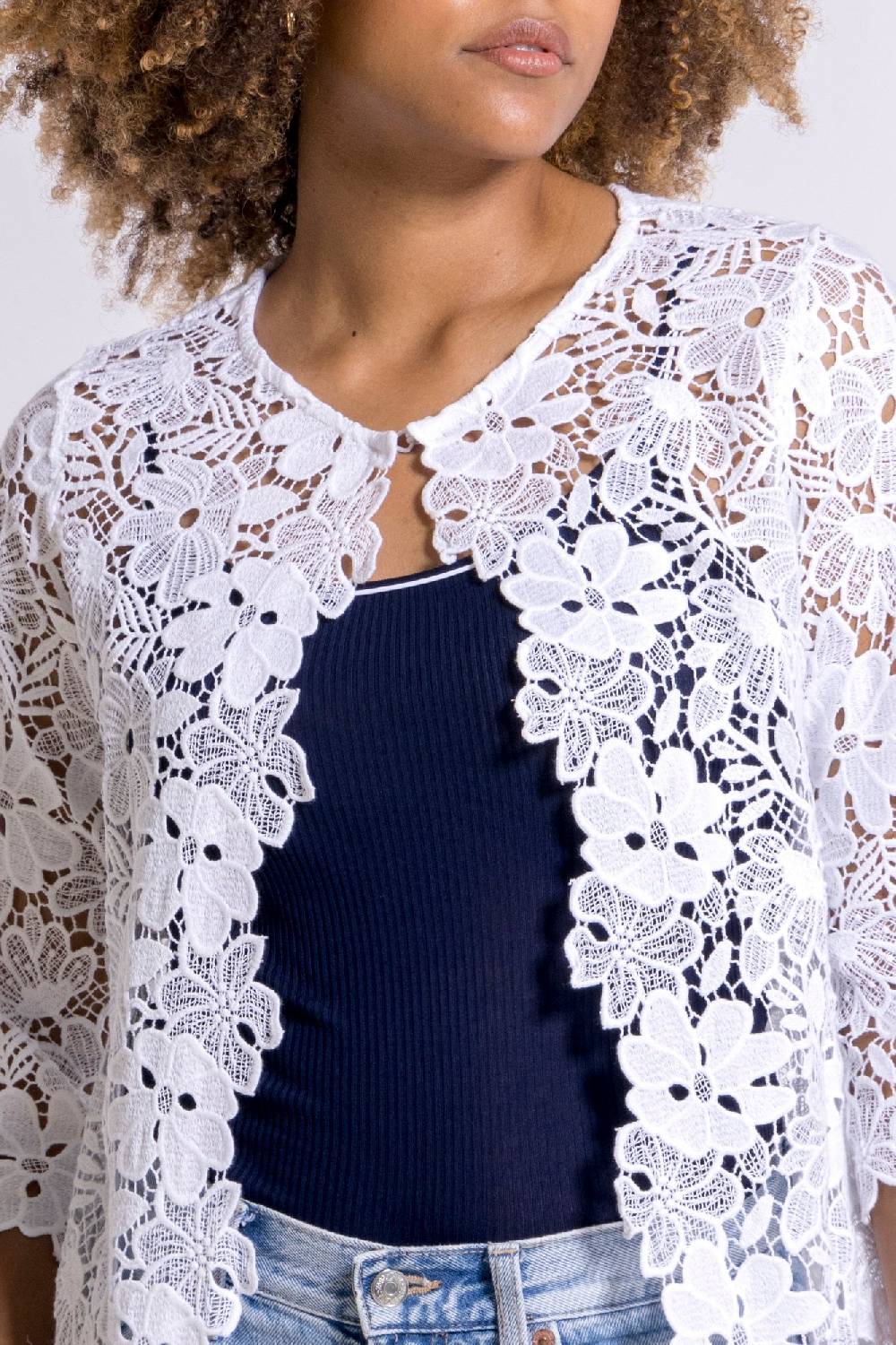 Oscalito 3/4 Manica Lunga Donna 100% Cotone 5754 Saldi