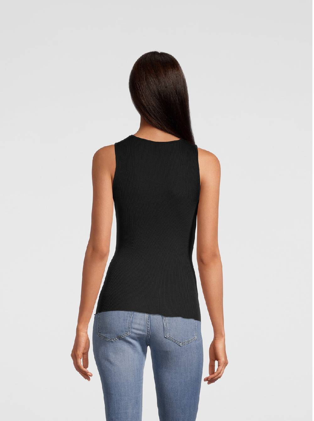 Oscalito Canotta in Lana e Seta con dettagli in lurex 6486 Saldi