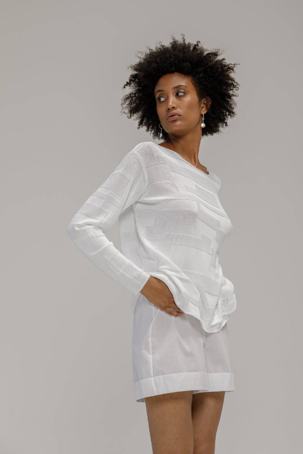 Oscalito Maglia manica lunga Donna70% Viscosa, 30% Cotone 6803 Consegna Veloce