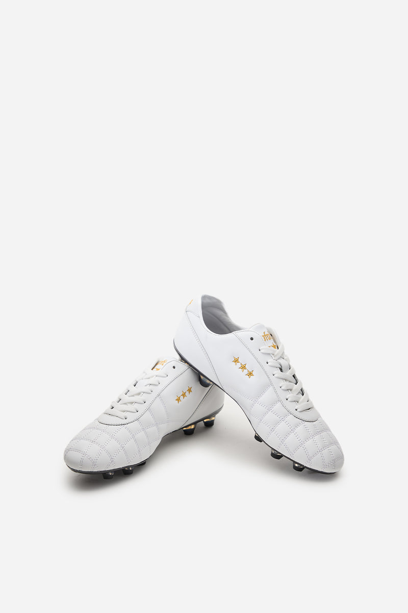 Pantofola Doro Scarpe da calcio in pelle Del Duca Spedizione Gratuita