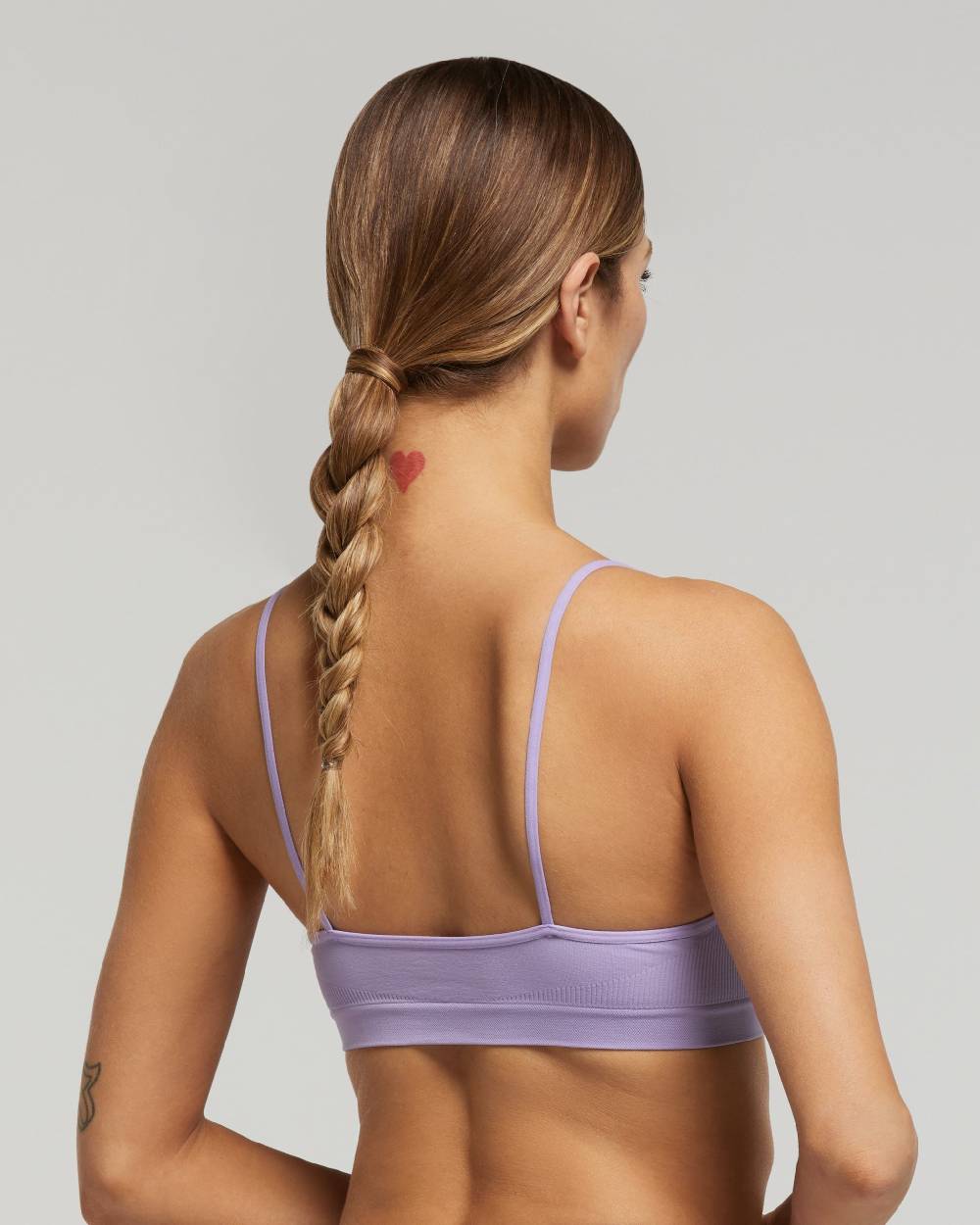 Pompea Brassiere seamless spalla stretta tinta unita Italy