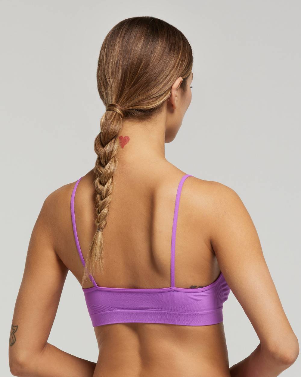 Pompea Brassiere seamless spalla stretta tinta unita Italia