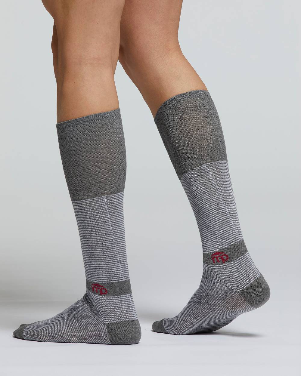 Pompea CALZA LUNGA COTONE SALICE FANTASIA RIGATA Cyber Monday