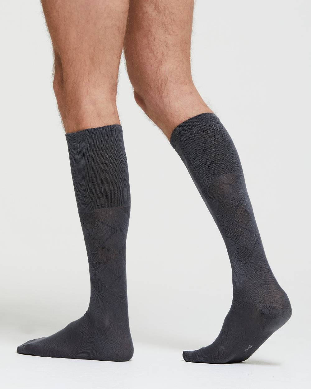 Pompea CALZA LUNGA COTONE SANDRO MOTIVO A ROMBI Offerta Pasqua