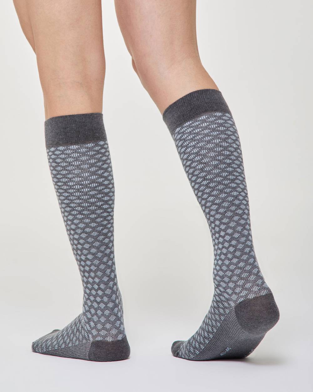 Pompea Calza lunga Duccio cotone motivo cravatteria Offerta San Valentino