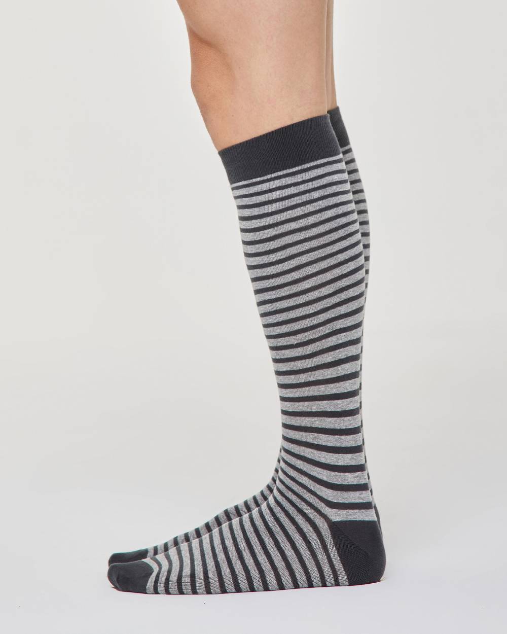 Pompea Calza lunga Ferdinando cotone a righe Liquidazione
