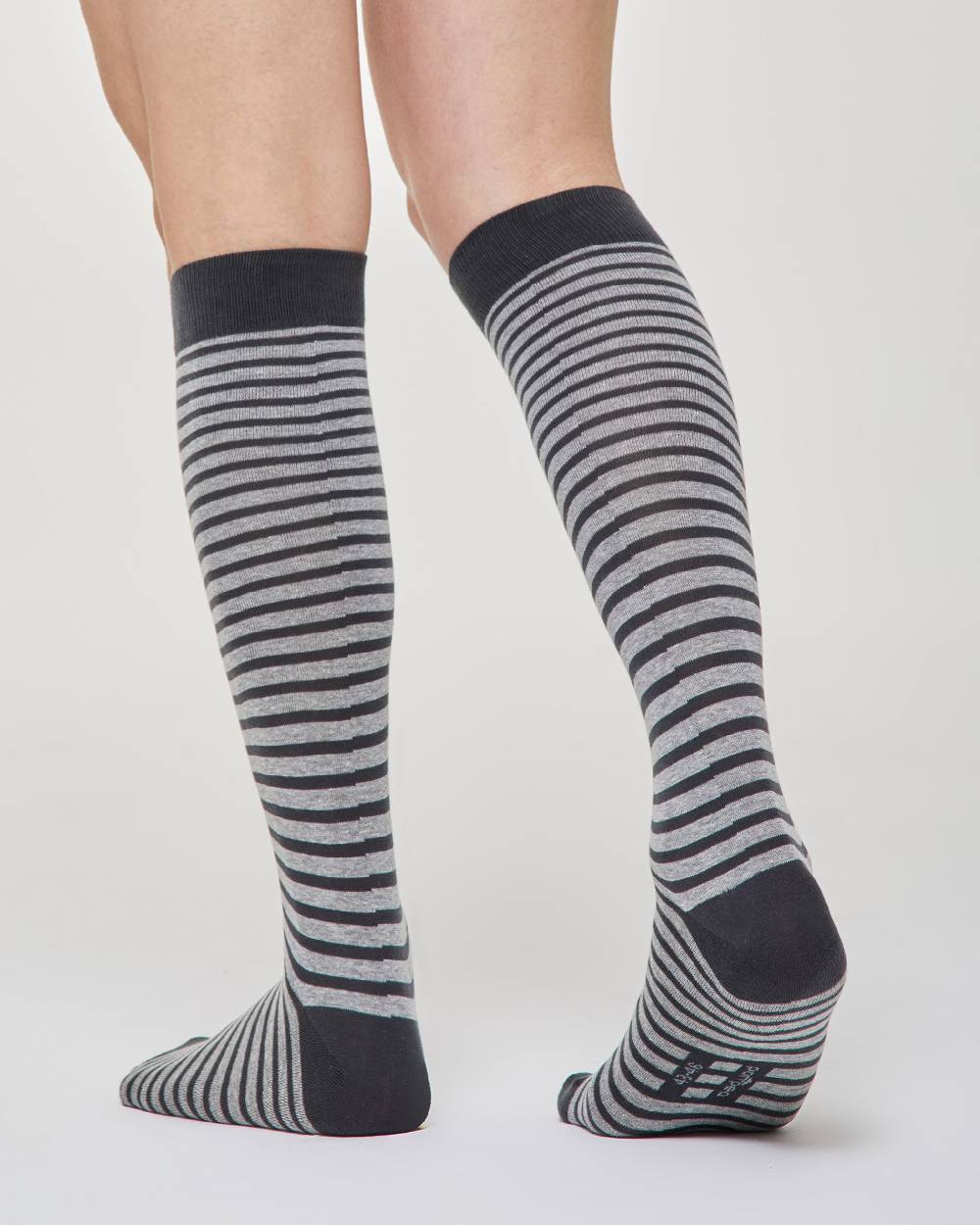 Pompea Calza lunga Ferdinando cotone a righe Liquidazione