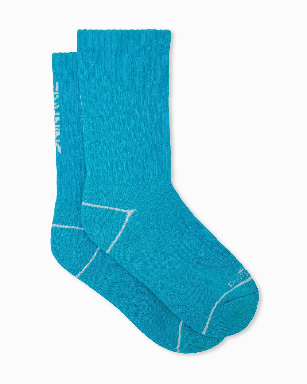Pompea Calza tennis bimbo Arturo con scritta jacquard