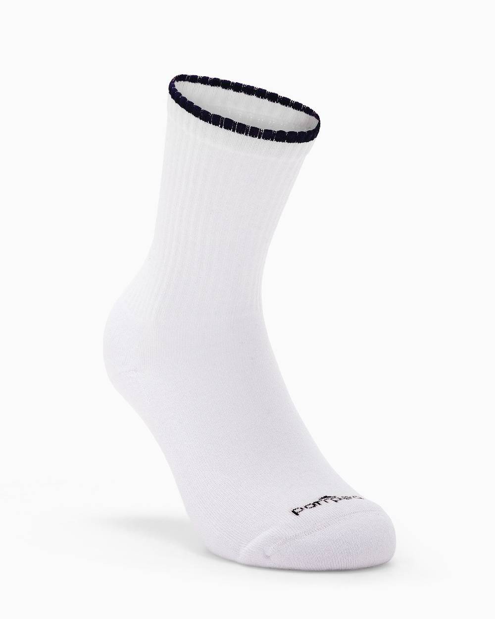 Pompea Calza tennis unisex bicolor Trasporto libero internazionale