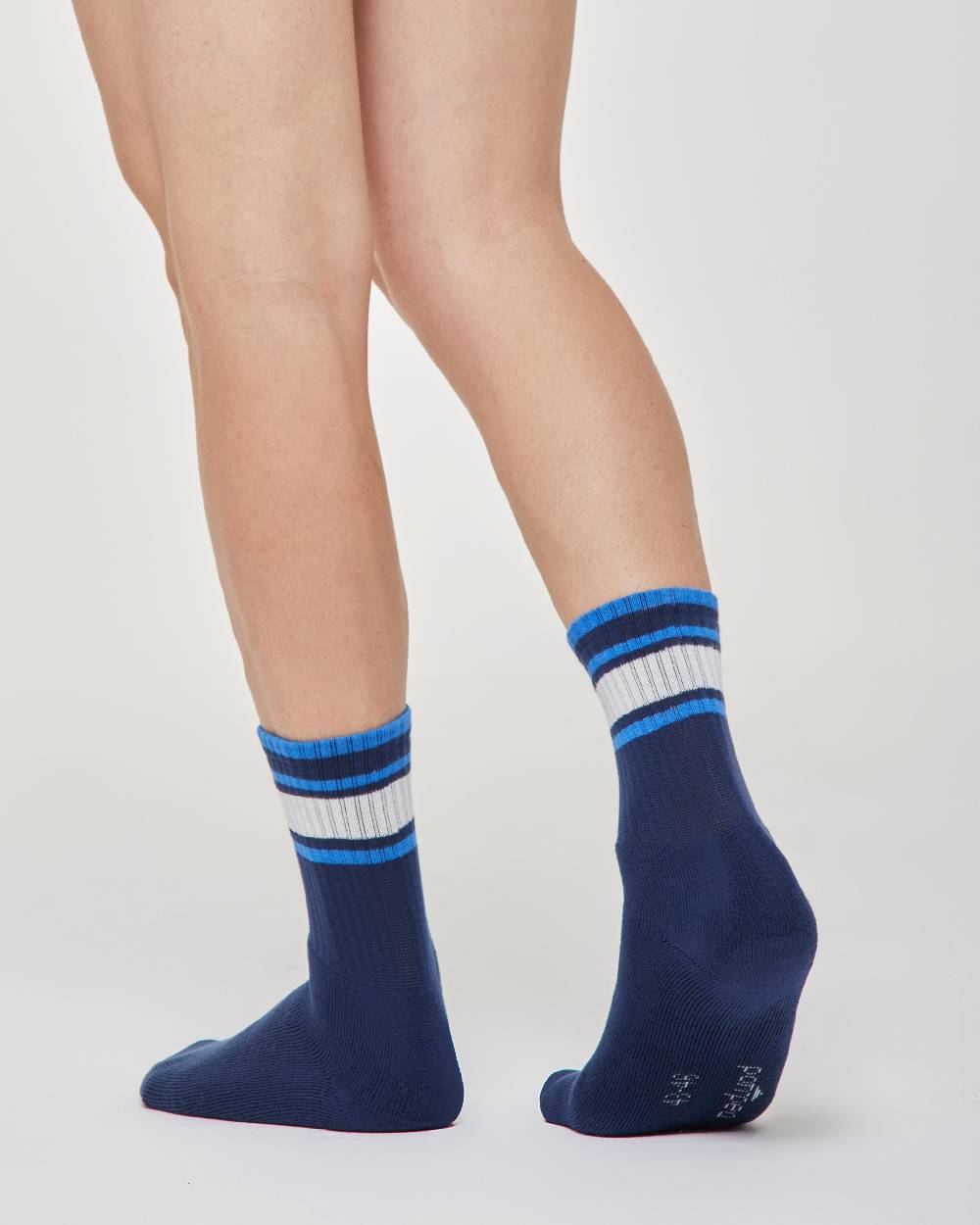 Pompea Calza tennis Yuri cotone a righe Duty-free