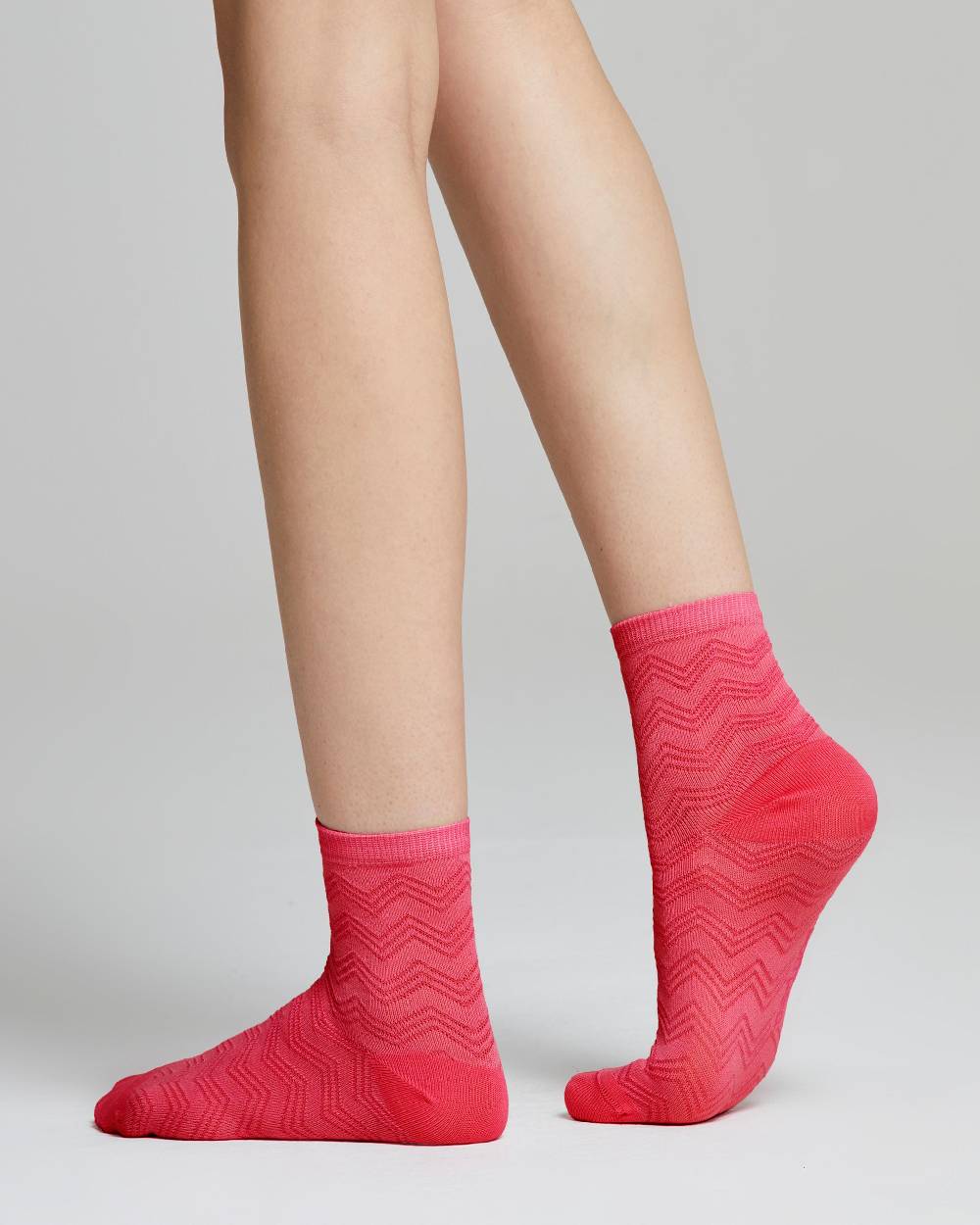 Pompea Calzino Nina cotone con motivo chevron Latest fashion