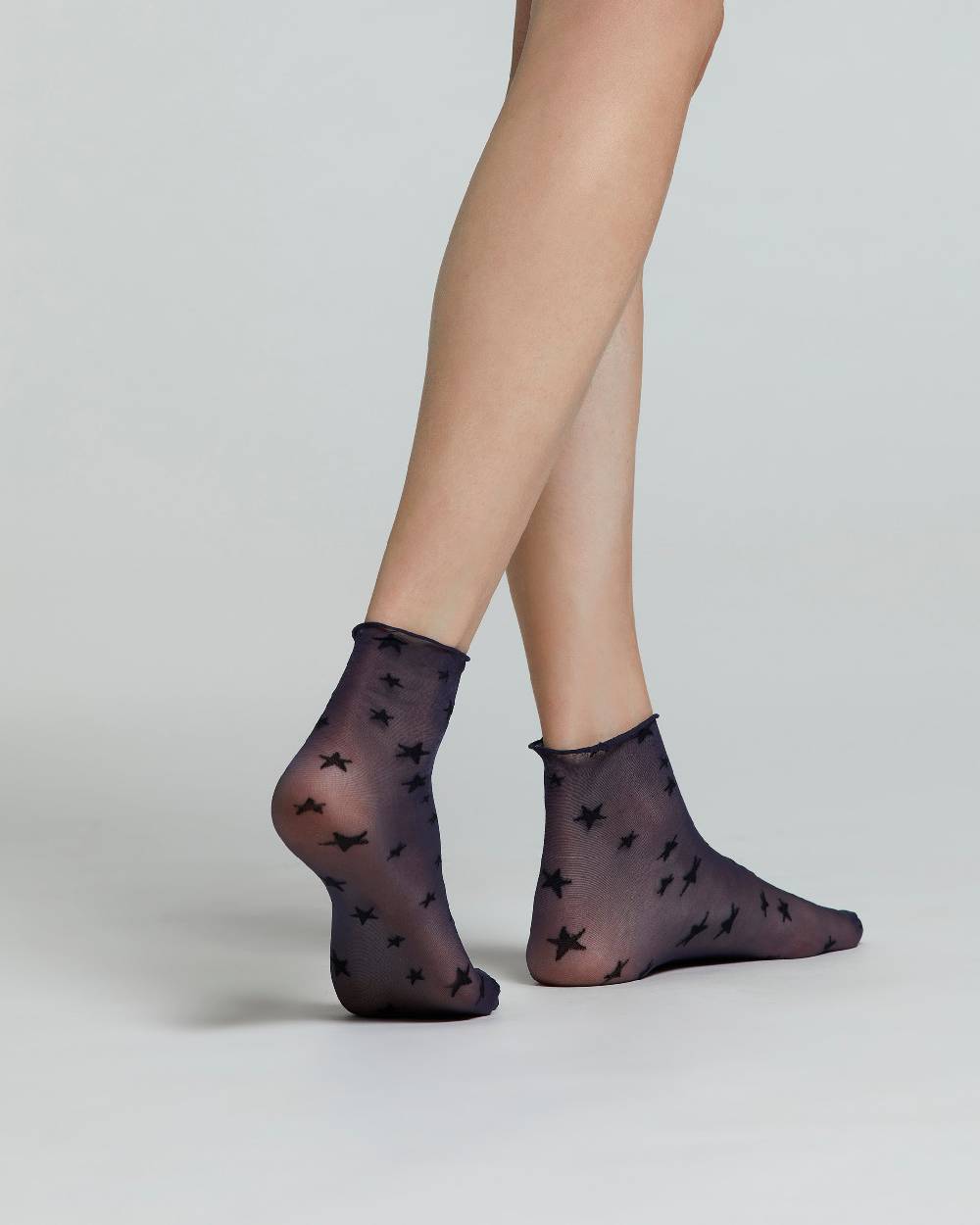 Pompea CALZINO VELATO ALYSSA CON FANTASIA STELLE Fino al 65% di sconto