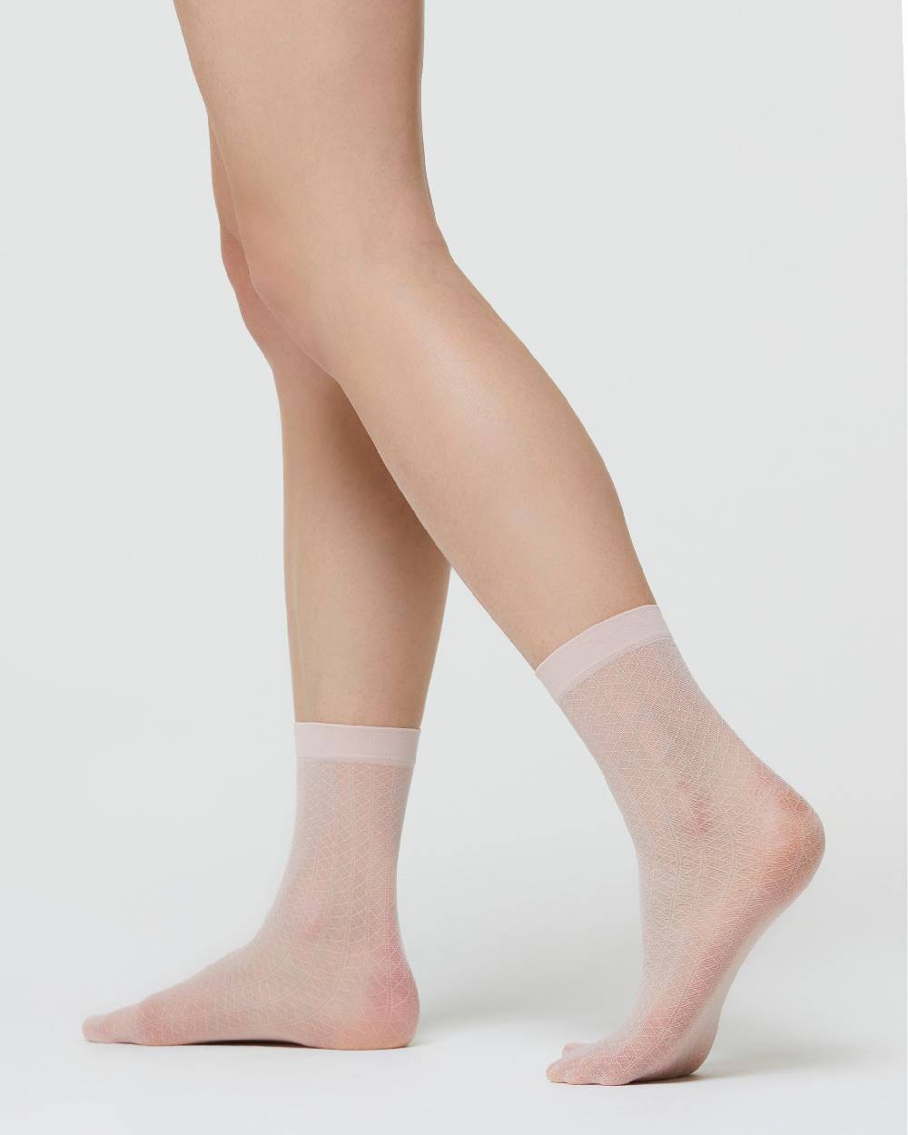 Pompea CALZINO VELATO NATALIE CON MICRO MOTIVI ROMBI Spedizione Gratuita