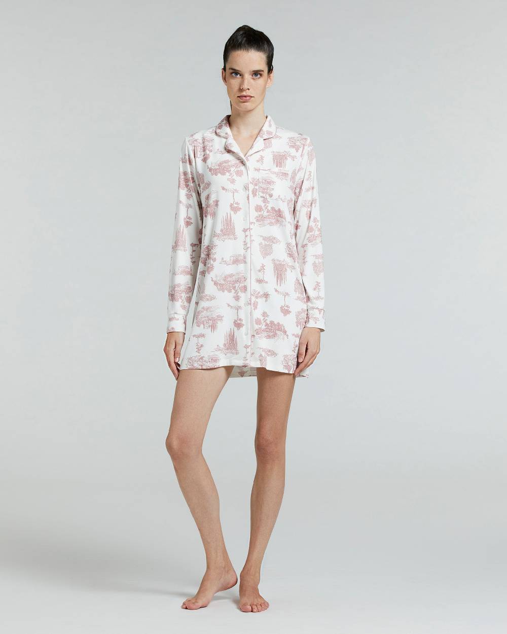 Pompea CAMICIA DA NOTTE VISCOSA MINTAKA Saldi