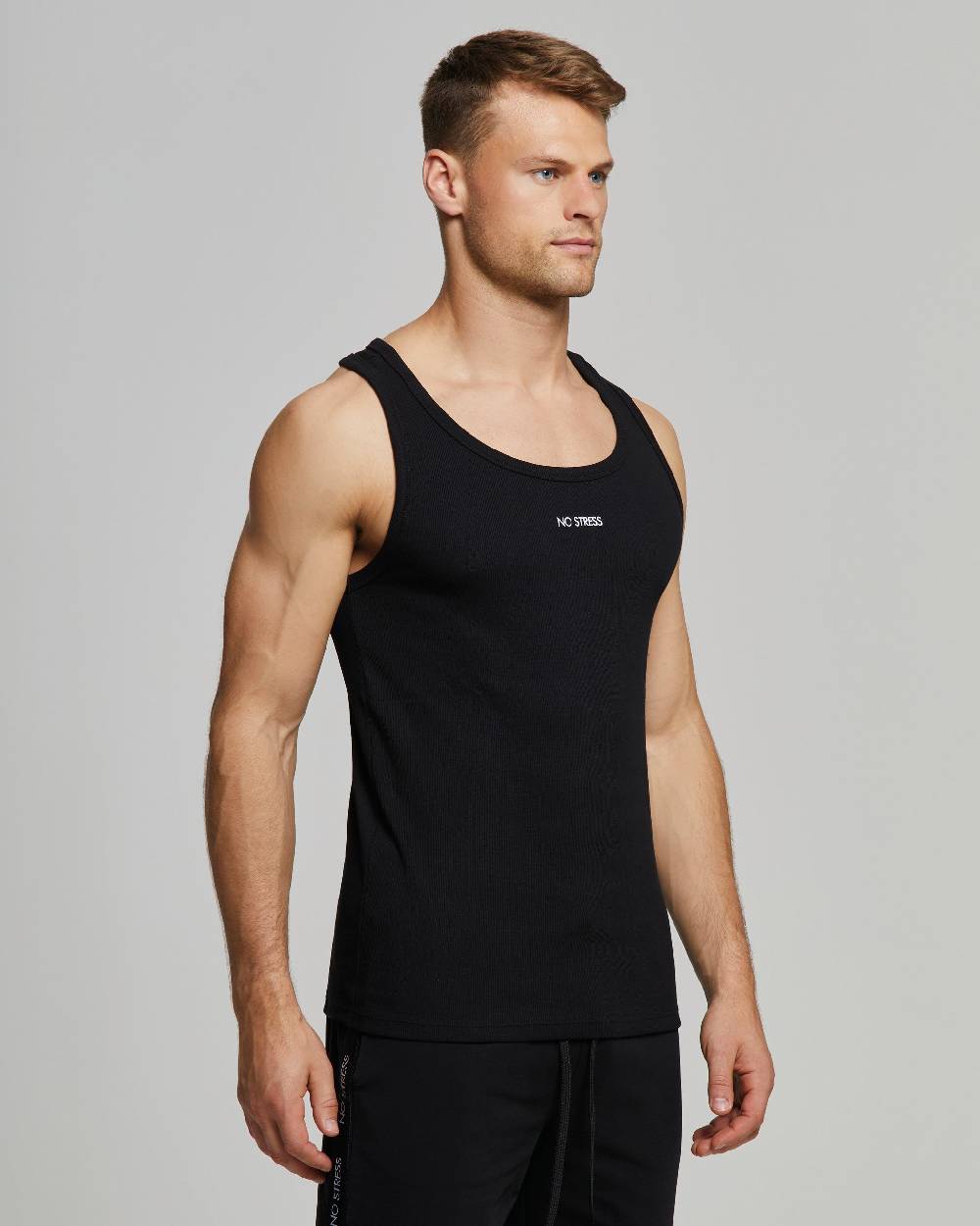 Pompea Canotta uomo no stress slim fit cotone Ritorno libero