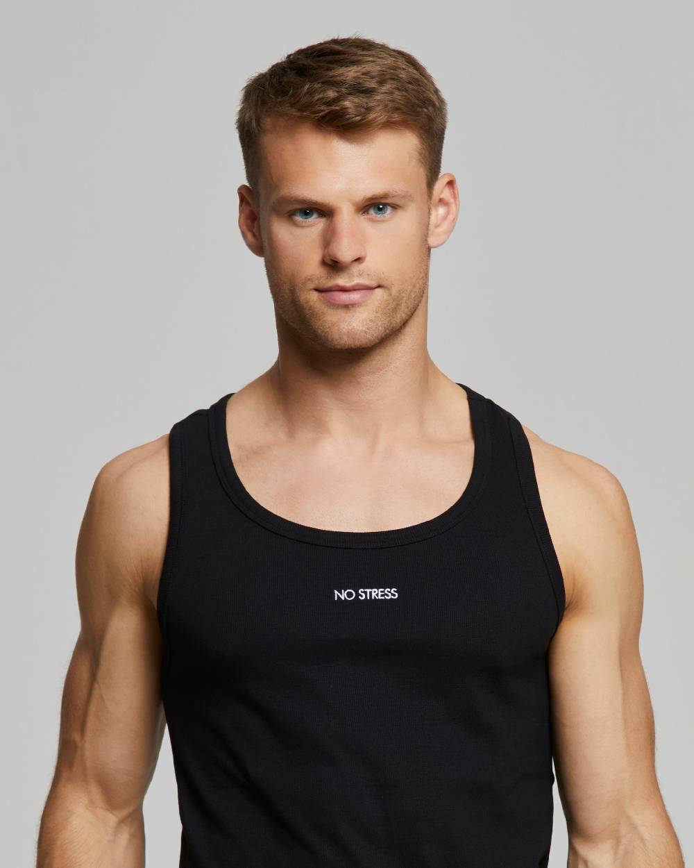 Pompea Canotta uomo no stress slim fit cotone Ritorno libero