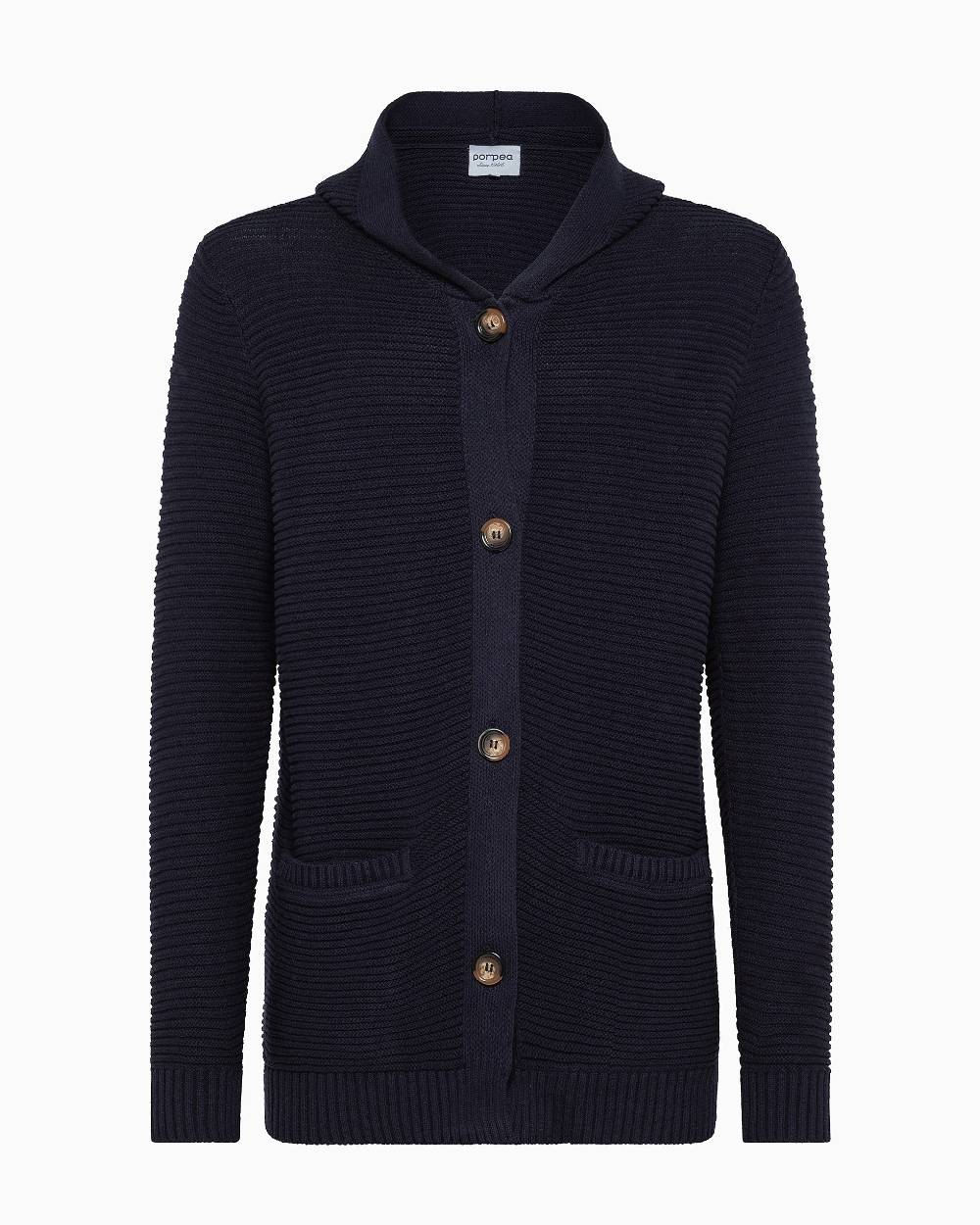 Pompea CARDIGAN UNISEX CON CAPPUCCIO Rilascio limitato