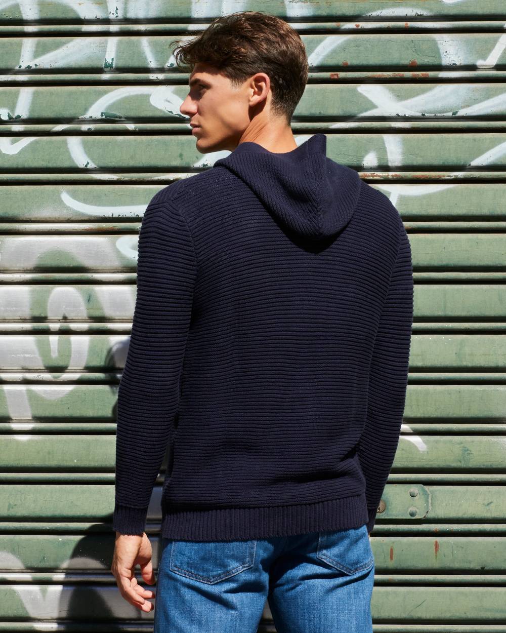 Pompea CARDIGAN UNISEX CON CAPPUCCIO Rilascio limitato