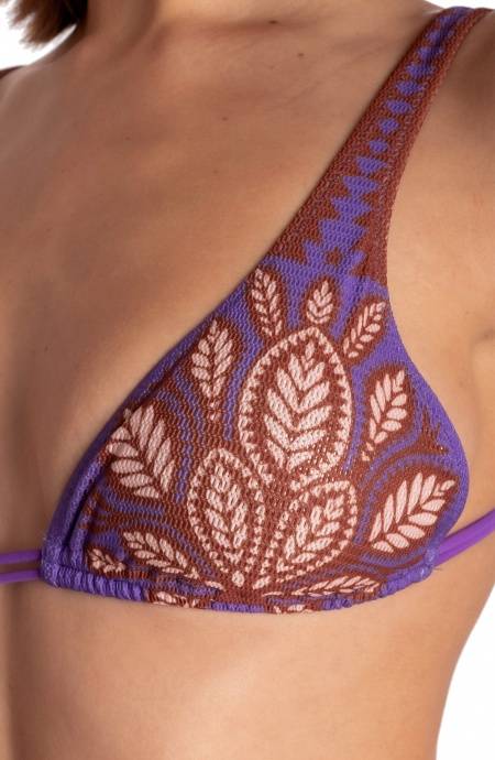 Pin Up Stars BIKINI TRIANGOLO IMBOTTITO STAMPA BEAUTIFUL TREE Vendita