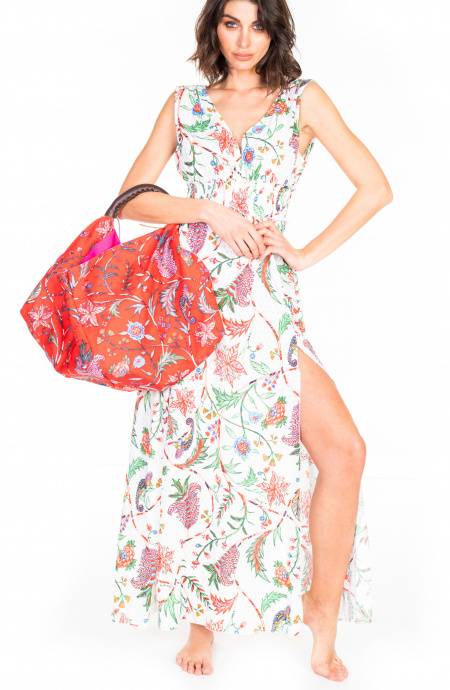 Pin Up Stars Borsa Mare a Sacco Stampa Camaleonte In Saldo