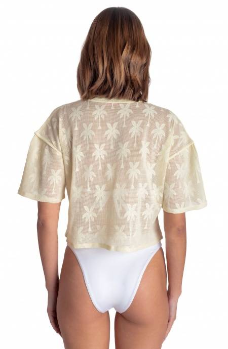 Pin Up Stars TOP RICAMO PALME Negozio