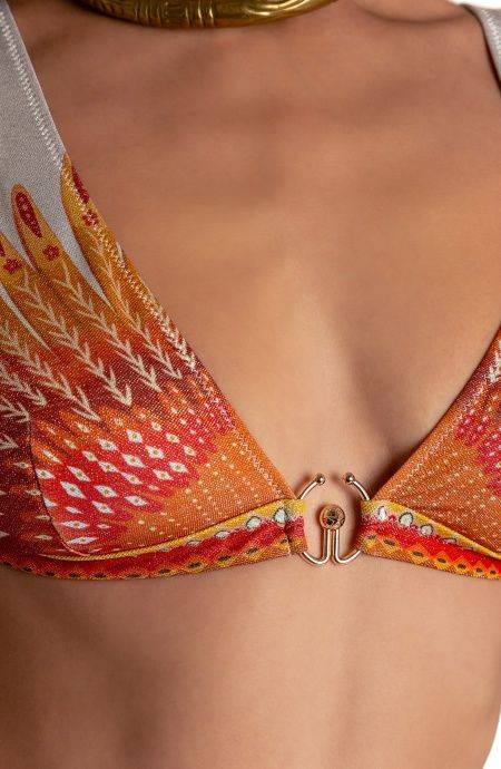 Pin Up Stars BIKINI BRASSIERE CON ACCESSORIO STAMPA WINGS Italy