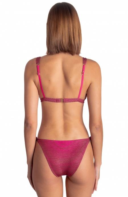 Pin Up Stars BIKINI BRASSIERE LUREX CON ACCESSORIO STAMPA TIGER SUN Promozione