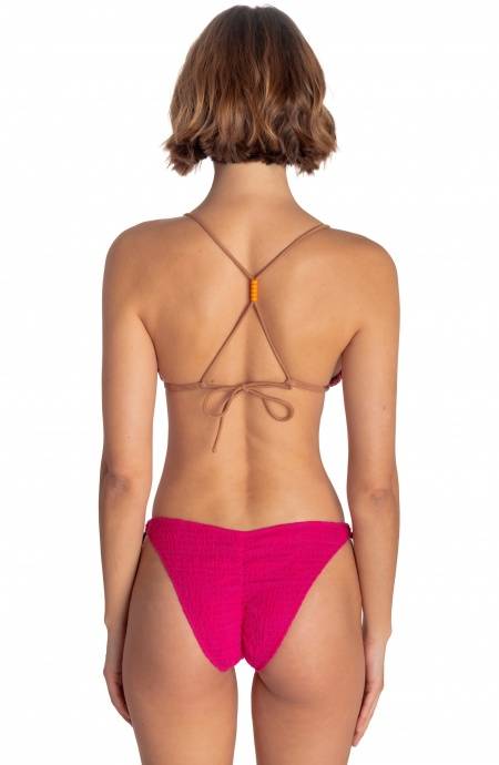 Pin Up Stars BIKINI TRIANGOLO IMBOTTITO RICAMO PALME Soddisfazione Garantita
