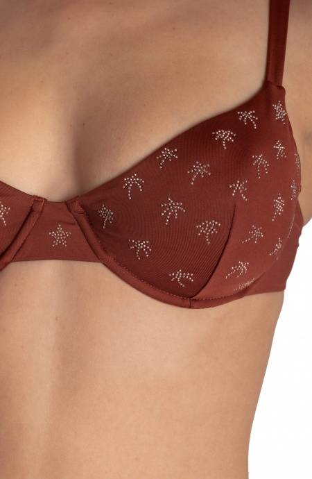 Pin Up Stars BIKINI BALCONCINO FERRETTO CON BORCHIE PALMETTE Negozi Online