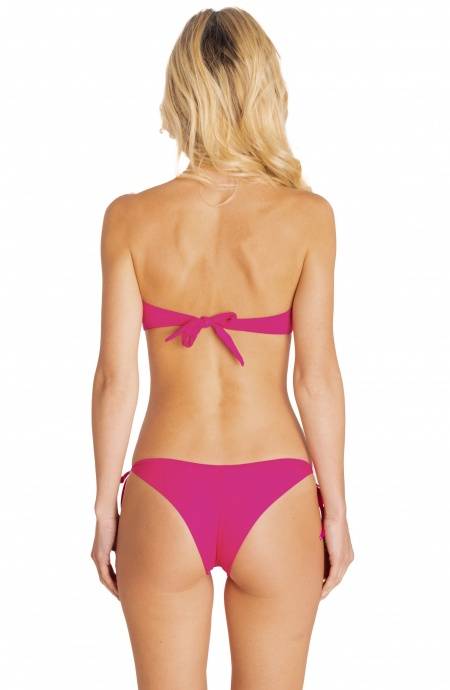 Pin Up Stars BIKINI FASCIA IMBOTTITA CON PERLE TINTA UNITA Novità