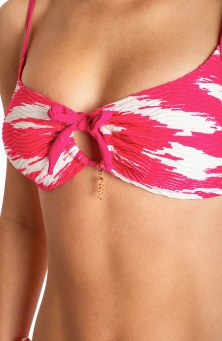 Pin Up Stars BIKINI BRASSIERE CON CIONDOLO STAMPA NUVOLA Presa