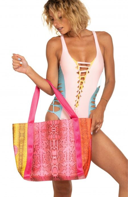 Pin Up Stars Borsa Shopper Eccentric Animal Spedizione Gratuita