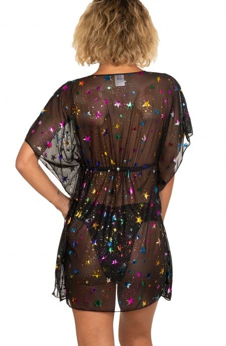Pin Up Stars Abito Poncho Tulle Stella Capricciosa Qualità Garantita
