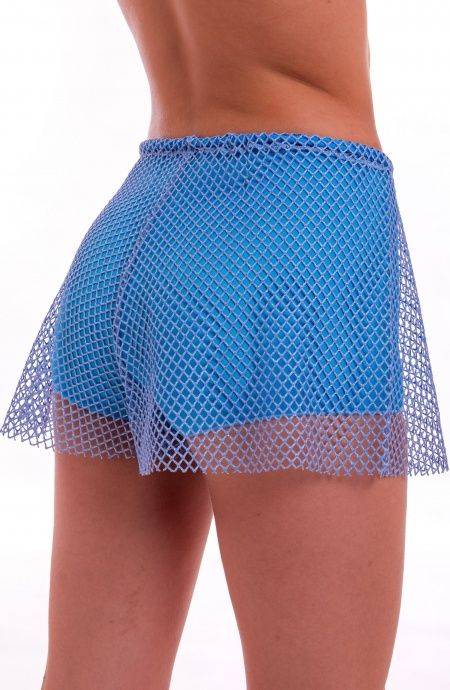Pin Up Stars Short Rete Lurex Con Culotte Ricamo Fiori Paillettes Vendita Calda