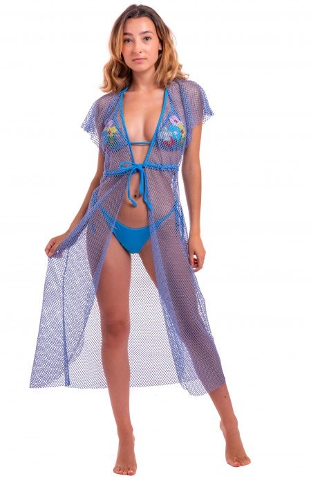 Pin Up Stars Abito Con Coulisse Rete Lurex Saldi Di Fabbrica