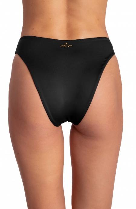 Pin Up Stars SLIP BIKINI VITA ALTA SGAMBATO TINTA UNITA Economico